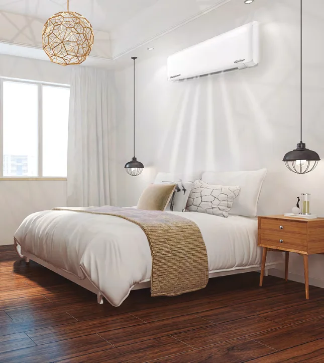 Ambiente con aire acondicionado Panasonic Serie YU